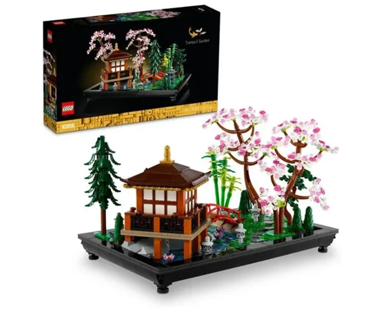 LEGO Icons 10315 Tranquil Garden Building Kit for Adults (1,363 Pieces)