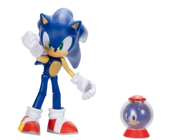 SONIC THE HEDGEHOG Figure Articulated Sonic 4 in Blue