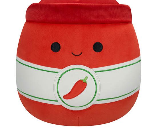 SQUISHMALLOWS Stuffed Toys Illia L5 12 Inch Red