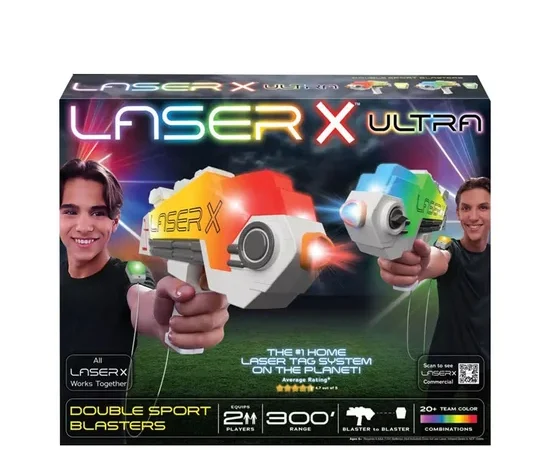 LASER X Ultra Double Sport Blasters Multi-Color