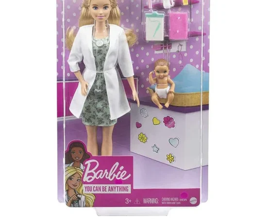 BARBIE Doll Barbie Baby Doctor Multi-Color