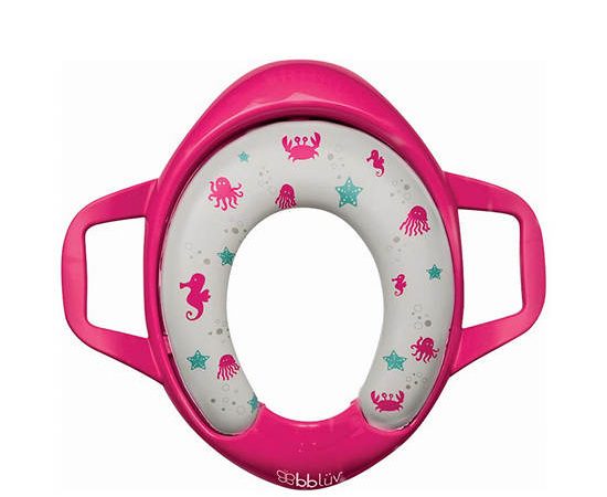 BBLUV Pöti - Baby Toilet Seat with Handles Pink