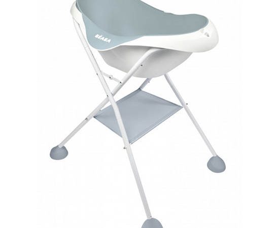 BEABA Camélé’O 1st age Baby Bath with Foot Support - Airy Green