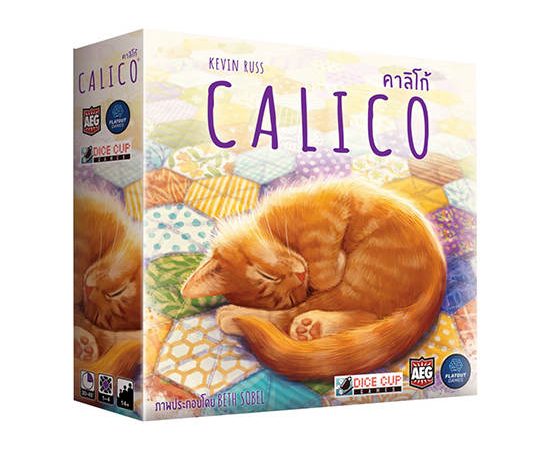 DICE CUP BOARD GAME Calico + KS Promo Pack Thai Version Board Game