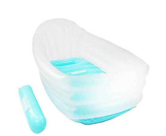 GRACE KIDS Inflatable Bath Tub Clear