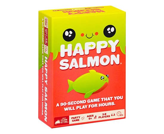 DICE CUP BOARD GAME HAPPY SALMON (New Version)