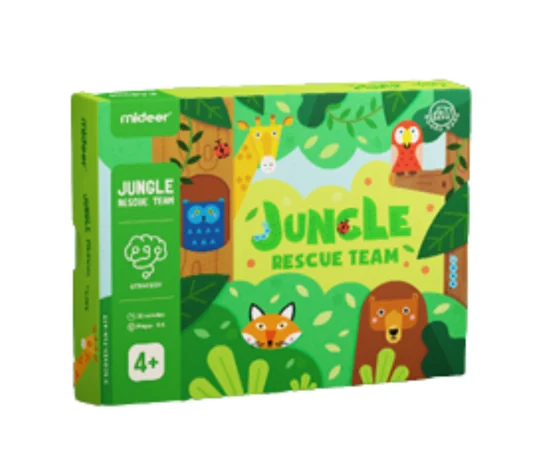 MIDEER Jungle Rescue Team Multicolor
