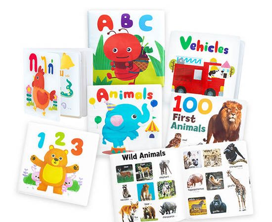 MIS BOOK Book Set : Bath Book For Kid 6 Pcs