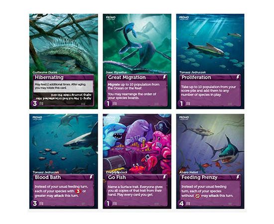 DICE CUP BOARD GAME Oceans Promo (Pack 1 & 2) Expansion