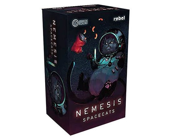 DICE CUP BOARD GAME NEMESIS: SPACE CAT