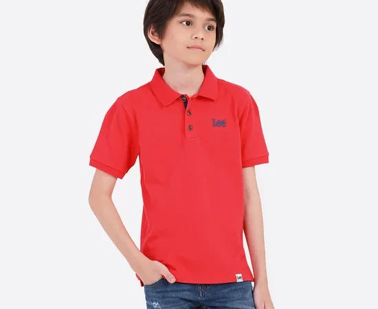 LEE KIDS Boy's Polo Short Sleeve LK K2003104 Red