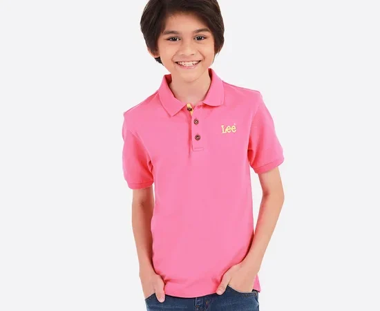 LEE KIDS Boy's Polo Short Sleeve LK K2003106 Pink