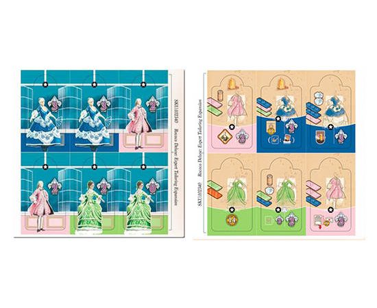DICE CUP BOARD GAME Rococo Deluxe : Expert Tailors Expansion
