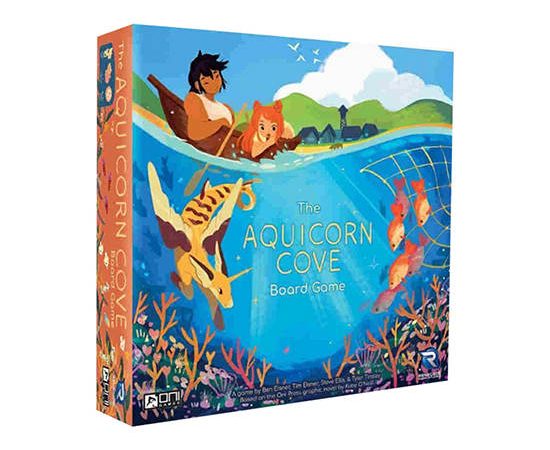 DICE CUP BOARD GAME The Aquicorn Cove Board Game
