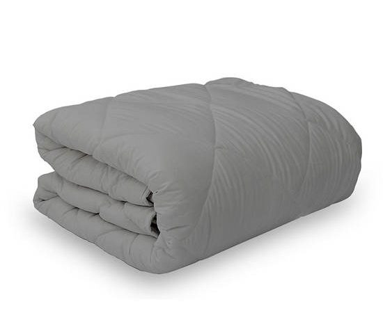 SIAMLATEX Blanket Size 6 Feet Solid Color Glada Model Misty Gray