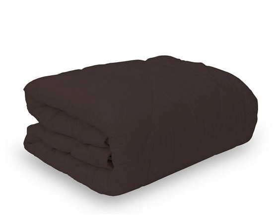 SIAMLATEX Blanket Size 6 Feet Solid Color Glada Model Coffee Bean