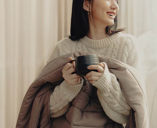 LOTUS HANDS-FREE Blanket : HS-F-02 Brown