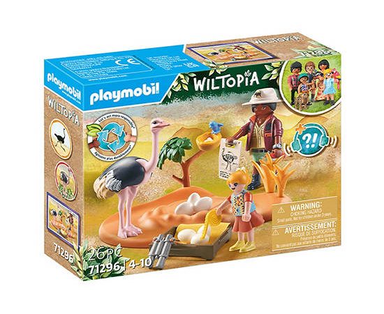 PLAYMOBIL Wiltopia - Ostrich Keepers