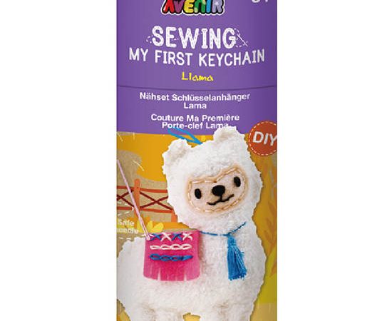 Avenir AVENIR SEWING KEYCHAIN LLAMA Purple Color