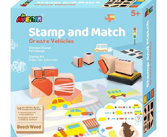 Avenir AVENIR STAMP AND MATCH-CREATE VEHICLES CH201765
