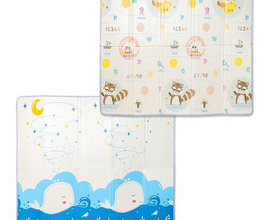 gadeaux kids Crawling Mat PM-013 MODEL: Midnight whale 6 ft.