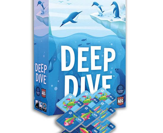 DICE CUP BOARD GAME Deep Dive Kickstarter Board game
