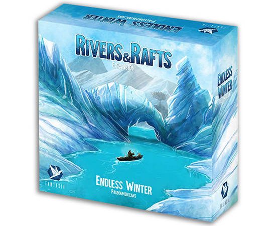 DICE CUP BOARD GAME Endless Winter: Paleoamericans Rivers & Rafts Expansion Board game