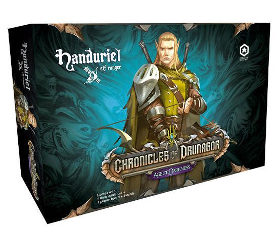 DICE CUP BOARD GAME Chronicles of Drunagor: Age of Darkness - Handuriel Board Game