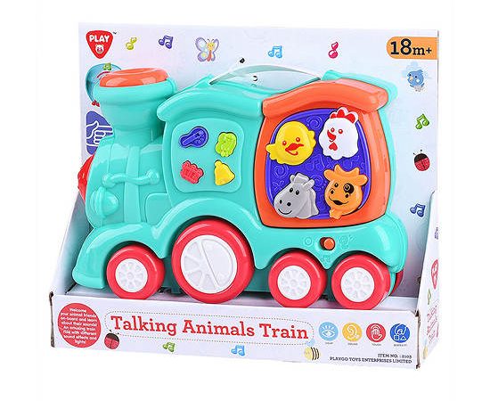 PLAYGO TALKING ANIMALS TRAIN