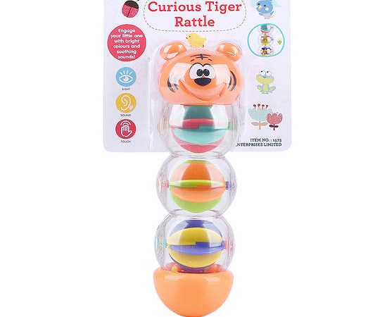 PLAYGO CURIOUS TIGER RATTLE