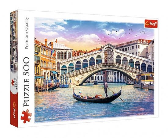 Trefl 500- Rialto Bridge, Venice