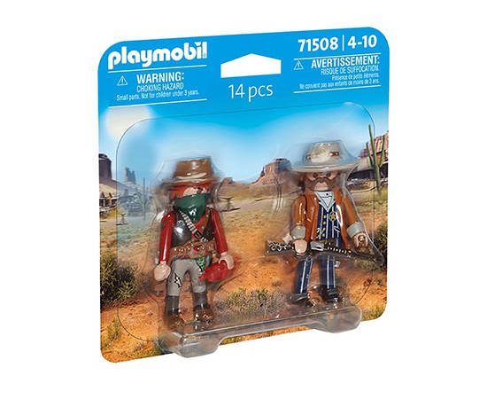 PLAYMOBIL DUO PACK BANDIT AND SHERIFF
