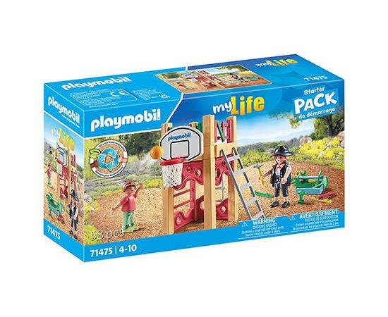 PLAYMOBIL STARTER PACK CARPENTER ON TOUR