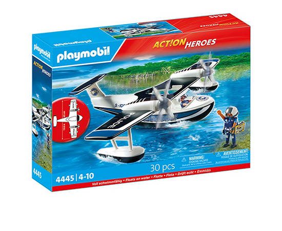 PLAYMOBIL EXCLUSIVE POLICE SEAPLANE