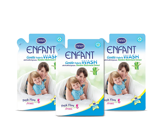 ENFANT Laundry products for the whole family Say goodbye to bad smells 1 Pack 3 Pcs ( 1 pcs / 700 ml. )