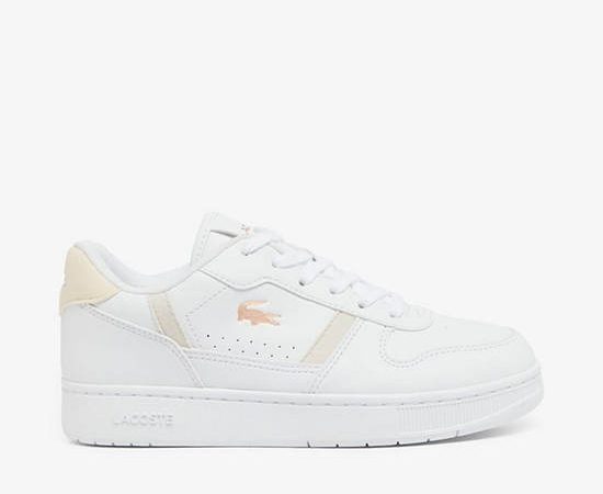 LACOSTE Junior’s T-Clip Set Trainers White