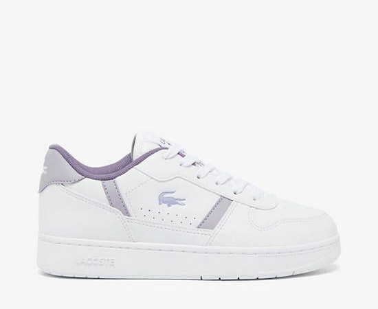 LACOSTE Junior’s T-Clip Set Trainers White