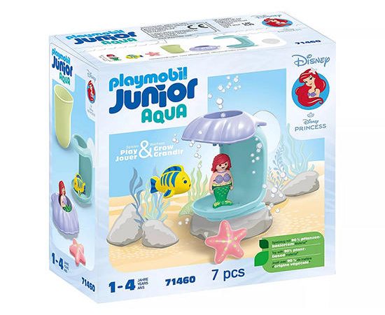 PLAYMOBIL JUNIOR & DISNEY: ARIEL'S SHELL SHOWER