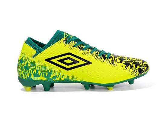 UMBRO Kids Football Shoes Formation II FG Yellow - UM126SH946EBTH