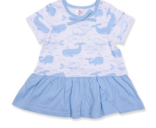 AUKA Blue,Children's Dress ,Auka Animal Team,