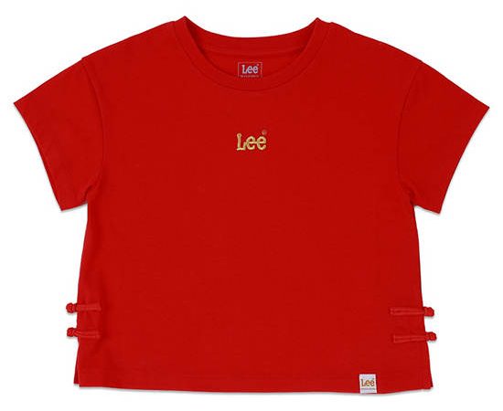 LEE KIDS Girl's Tee Short Sleeve Chinese New Year 2025 Collection Crop Fit Red