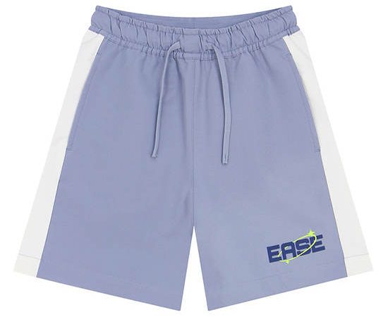 GIORDANO Boy's Drawstring Elastic Waist Shorts Tradewinds Blue