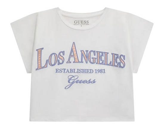 GUESS Kids Girl T-shirt for girls 7-14 yrs - White