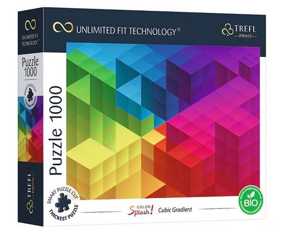 Trefl Jigsaw Puzzle 1000 pcs UFT - Cubic Gradient_FSC Mix 70%