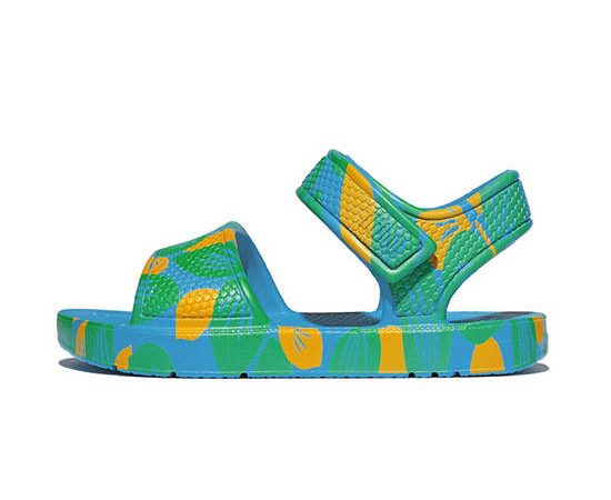 FitFlop™ UNISEX'S iQUSHION TODDLER LEAF-P B/S MULTI COLOR
