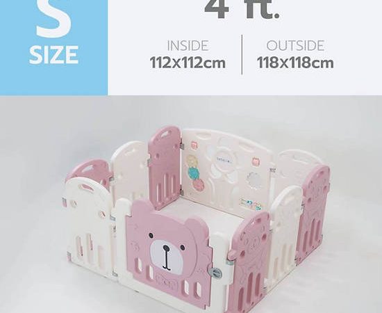 BEBEPLAY Bebeplay Children's playpen  (Robin Bird)  S size 4 Ft.