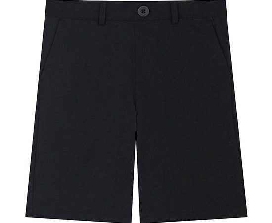GIORDANO Boy's Easycare Interlock Shorts Black