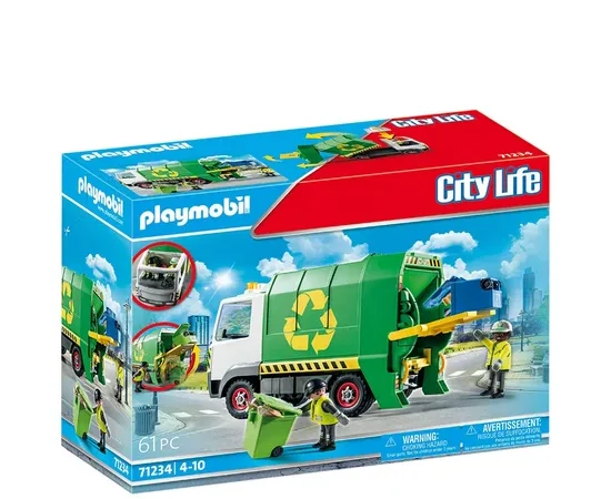PLAYMOBIL Recycling Truck Multi-Color