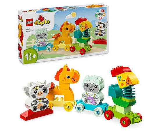LEGO Block Toy Animal Train 10412 Multi-Color