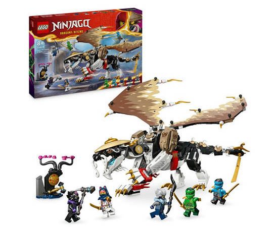 LEGO Block Toy Egalt The Master Dragon 71809 Multi-Color